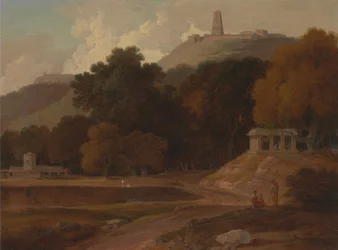 Heuvelachtig landschap in India